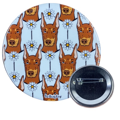 Brown doberman pinscher - brown,