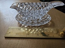 Diamond Pattern Glass Sauce