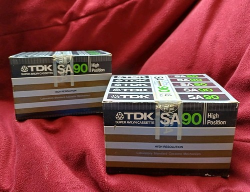Empty tdk sa90 cardboard - tdk,