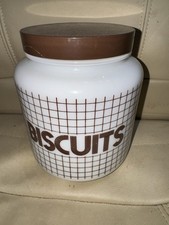 Vintage CLP Milk Glass Biscuit