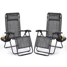 2 x Zero Gravity Chair Outdoor
