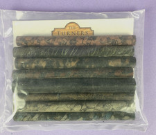 8 Vintage Cellulose Acetate 13cm Pen Rods c1930s/40s Stock Le Mans + Certificate