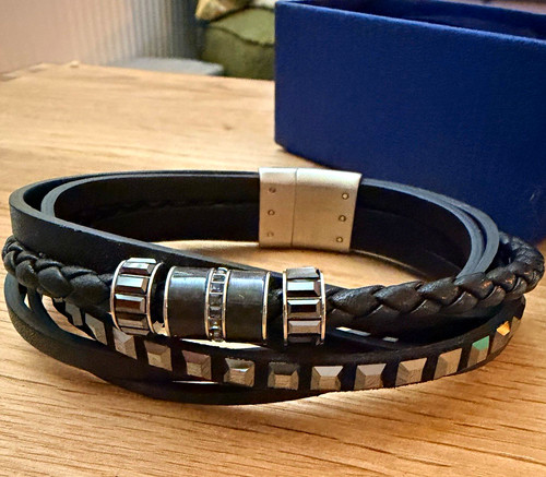 Swarovski men black - swarovski,