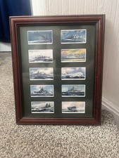 Framed collection of vintage