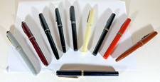 Ten Vintage Fountain Pens -