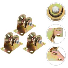 3 Pcs Small Pulley Block Wheel