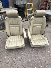 RANGE ROVER P38 Electric Leather Seats Cream VW Bus Camper Van Back Yard