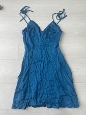 Zara blue patterned summer