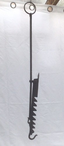 Antique pot hanger chimney - pot, hanger,