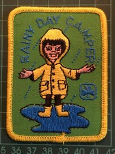 Rainy Day Camper Badge Patch