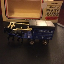 LLEDO  DAYS GONE  BY PROMO MODEL - HAMLEYS Horse Drawn Delivery Van - BJ