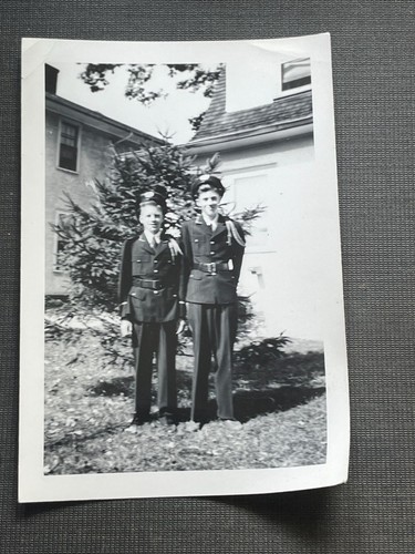 Vintage 1940s photo military - vintage,