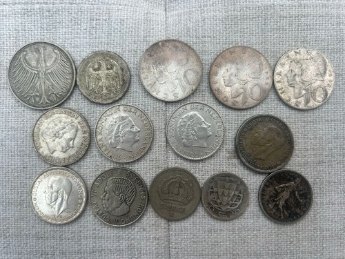 European europe silver - coins, x