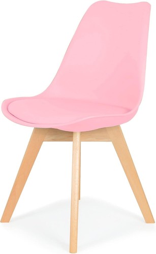Chic pink cushion dining - chic,