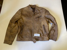 Vintage Motorcycle Jacket in Brown Label XL Armpit/Armpit 24" (mc963)