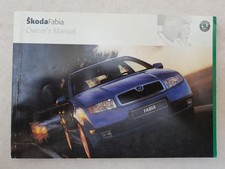SKODA FABIA Car Owners Manual