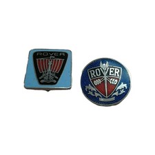 2 X Vintage Rover Motor Cars