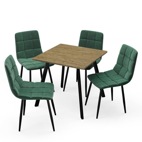 80cm square dining table - dining, &