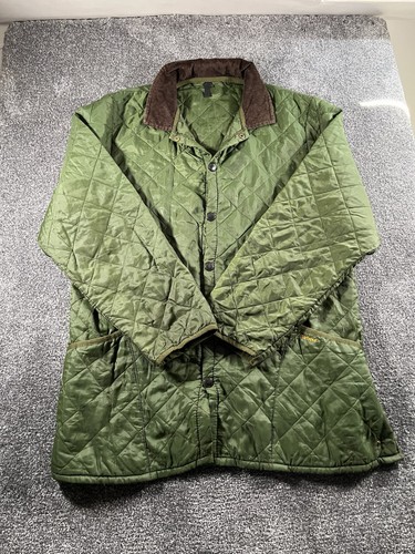 Vintage barbour quilted jacket - quilted,