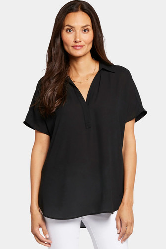 Nydj becky short sleeve blouse - nydj,