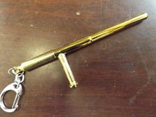 COLLECTABLE MODEL METAL REPLICA MINI POLICE BATON TRUNCHEON KEYRING UK SELLER