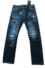 DSquared2 slim fit distressed