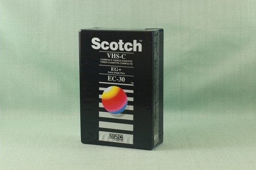 Scotch vhs tape ec - vhs-c,