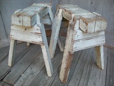 Pair Small Antique Vintage