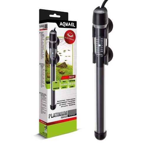 Aquael platinum heater 25w 50w - platinum,