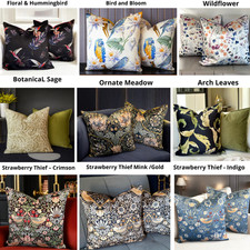 Luxury Printed Velvet Cushion
