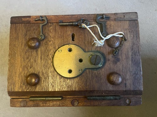 Antique wooden collection box - antique,