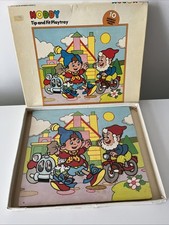 Vintage Noddy Wood Jigsaw