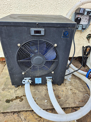 Electric pool heat pump - electric, heater