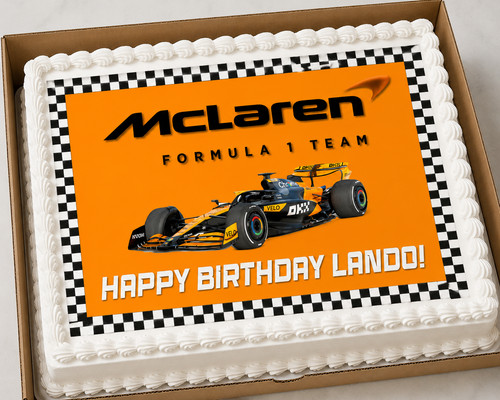 Mclaren racing personalised - mclaren, f1