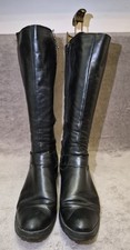 Tamaris ladies black zipped