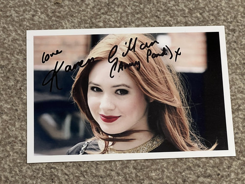 Doctor who autograph card - who,