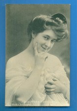 MISS HILDA JACOBSEN.TUCKS RAPHOTYPE STAGE FAVOURITES POSTCARD POSTED 1905