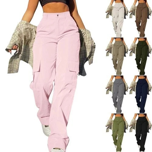 Womens wide leg cargo combat - womens,