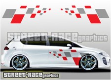 Seat side 015 squares graphics