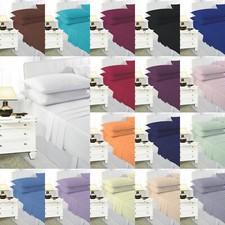 Plain Extra Deep Fitted Bed