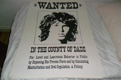 Jim morrison wanted in the - morrison,