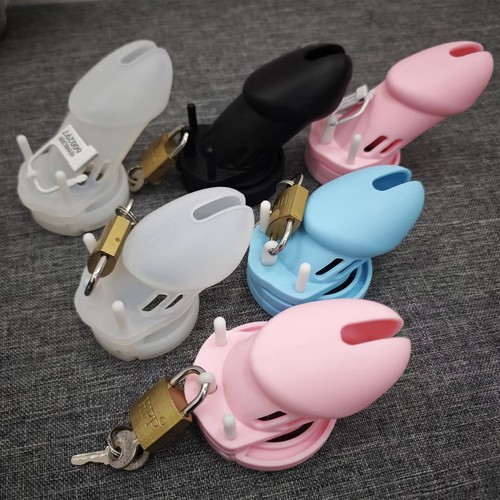 Silicone male chastity - silicone,