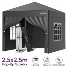 2.5x2.5M Garden Pop Up Gazebo
