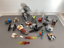 Lego Star Wars mini build ships bundle Advent falcon, At At , y wing etc…