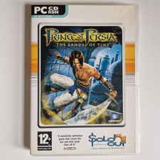 Prince of Persia: Sands of Time (PC CDROM, 2003 Ubisoft) Sold Out Software Ed