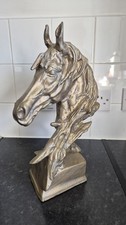 Large Gold Horse Head
