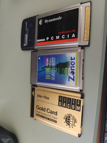 Job lot pcmcia - 3x, laptop