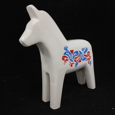 Ikea 1990’s Vinterfest Ceramic Large Dala Horse RMF-FPL30