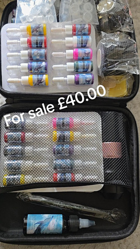 Tattoo complete kit carry - complete, case