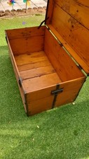Stunning Antique Wooden Chest. In beautiful condition for its age.